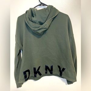 DKNY Pullover Hoodie with zipper